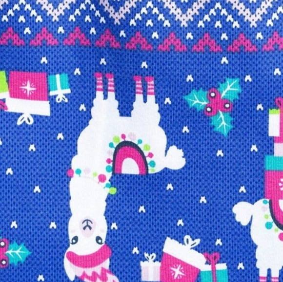Drama Llama Festive Ankle Leggings - Picture 9 of 11